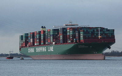 PORT FEEDER BARGE HAMBURG